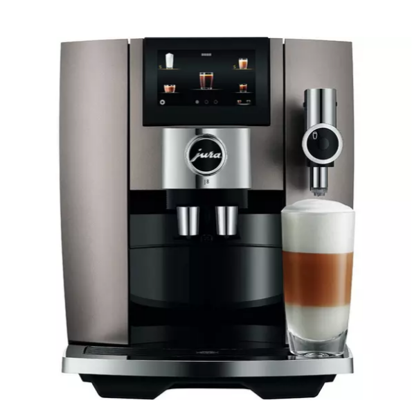 JURA J8 Smart Bean to Cup Coffee Machine - Midnight Silver
